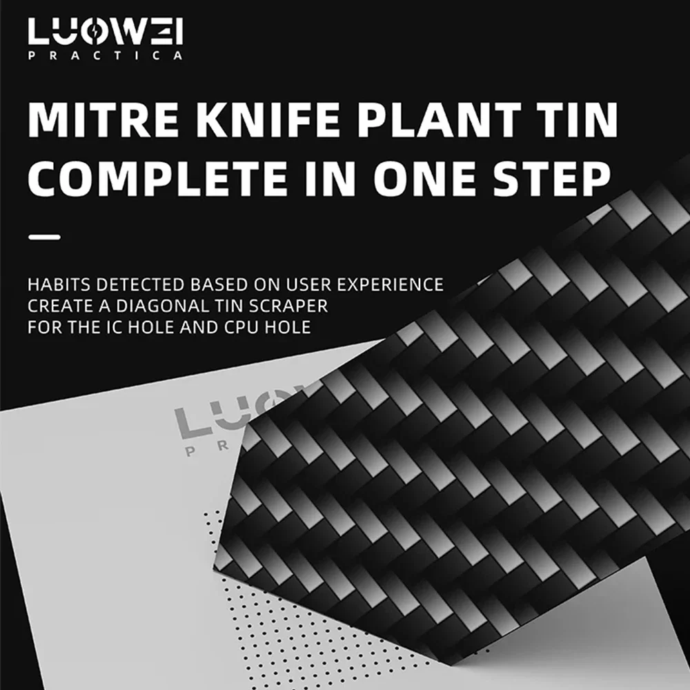 Немагнитный скребок для олова из углеродного волокна/нож сушки LUOWEI LW-T01 LW-T02 LW-T03