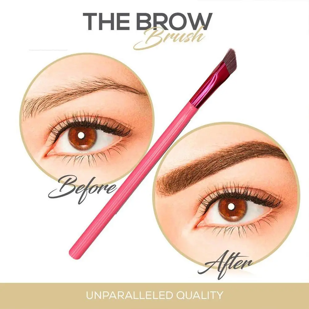 

New 1pcs/set Brow Contour Brush Eyebrow Eyeliner Brush Portable Small Angled Eyebrow Liner Brush Women Makeup Cosmetic Tools