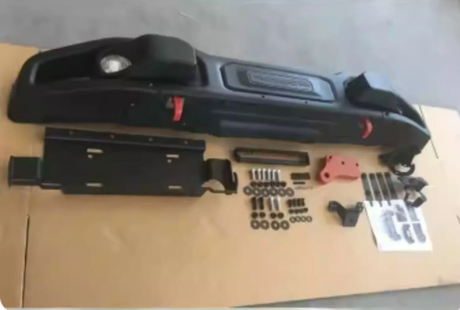 Передний бампер автомобиля объемный передний для Jeep jk Wrangler 08-22