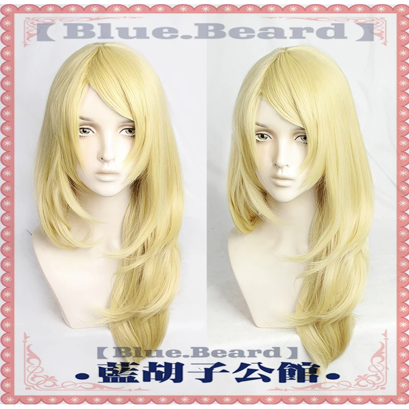 

Emma Sano Cosplay Wig Anime Tokyo Revengers Golden Blond 65cm Long Heat Resistant Synthetic Hair Role Play Wigs + Wig Cap