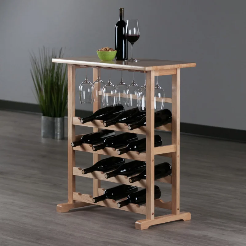 

Winsome Natural Wood Vinny 24-Bottle Wine Rack