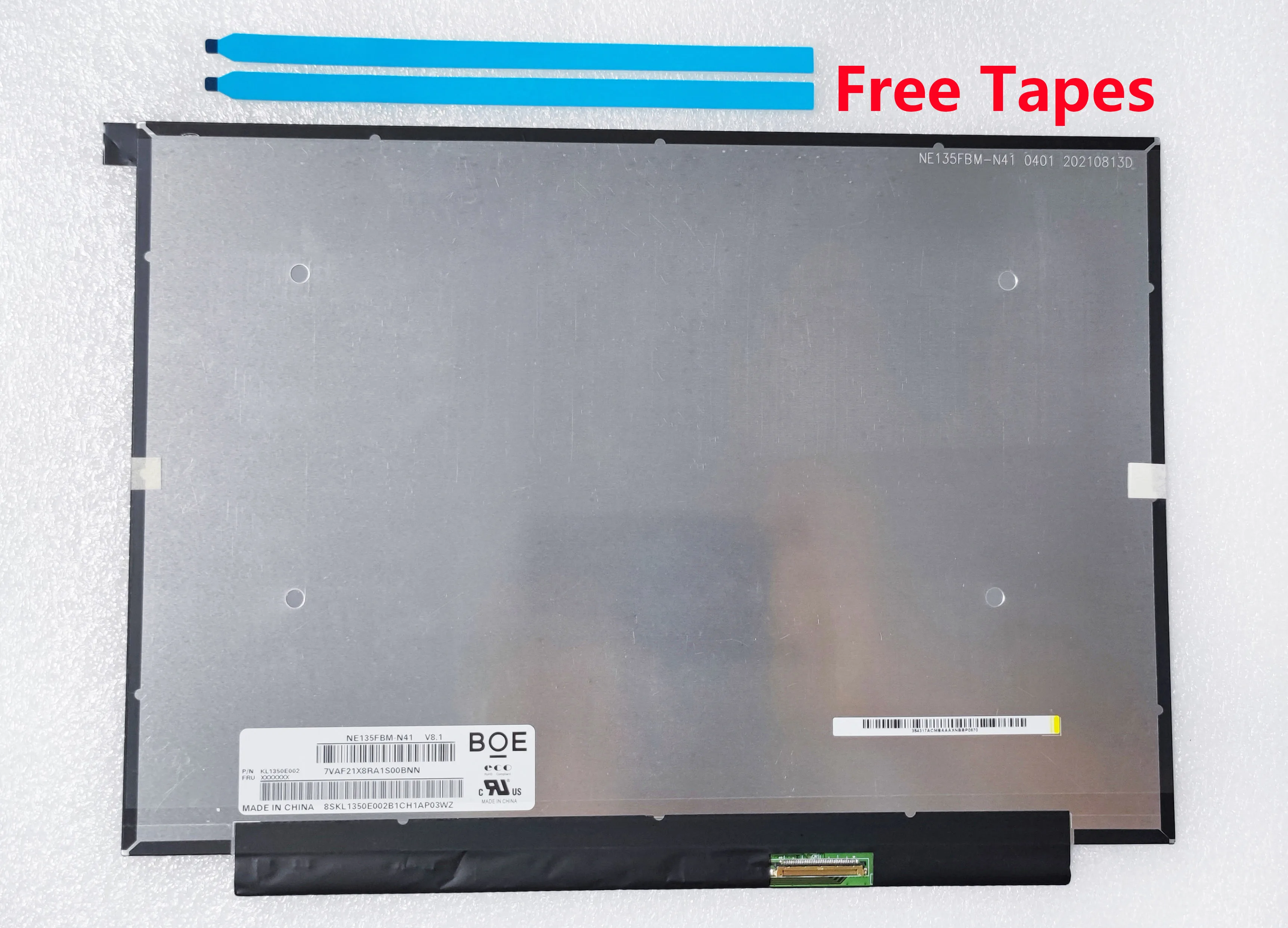 Polegada Lcd Ne135fbm-n41 V8.1 Edp 40pin Fhd Resolução 2256*1504 Compatível Painel de Tela do Portátil 13.5