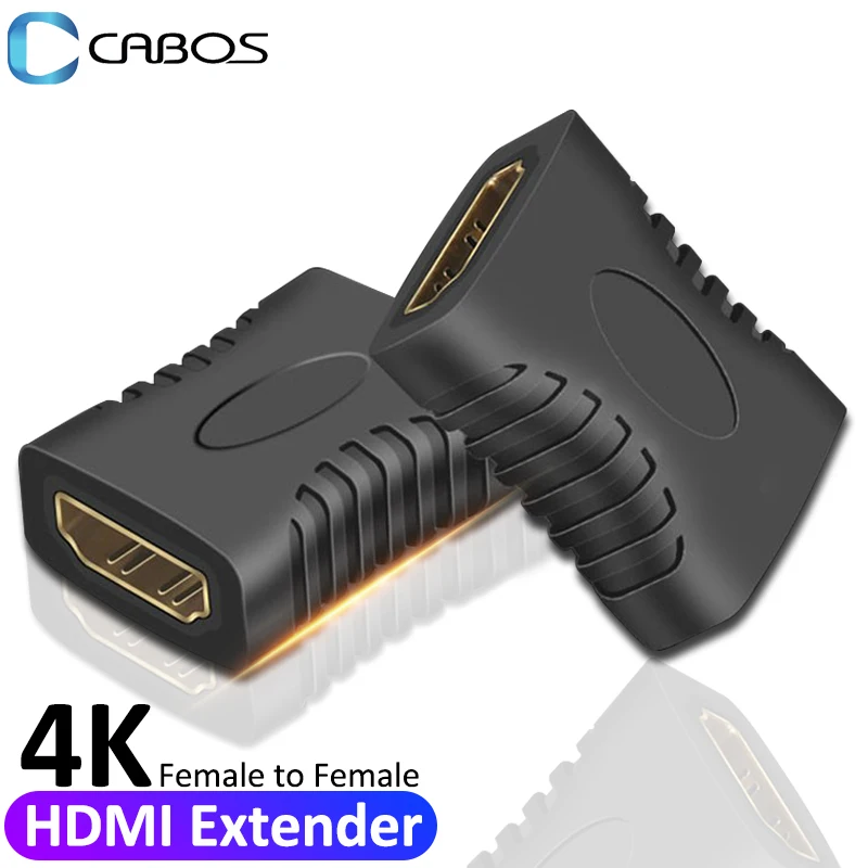 

4K HDMI-compatible Interface Extender HDMI Female to Female HDMI Cable Extension Adapter For Xiaomi TV Box PS3 PS4 HDMI Extender