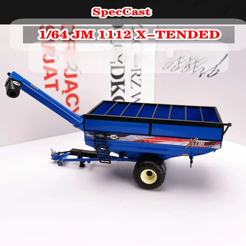 

SpecCast 1/64 Scale JM 1112 X-TENDED Tractor Grain Trailer Alloy Agricultural Machinery Model Accessories