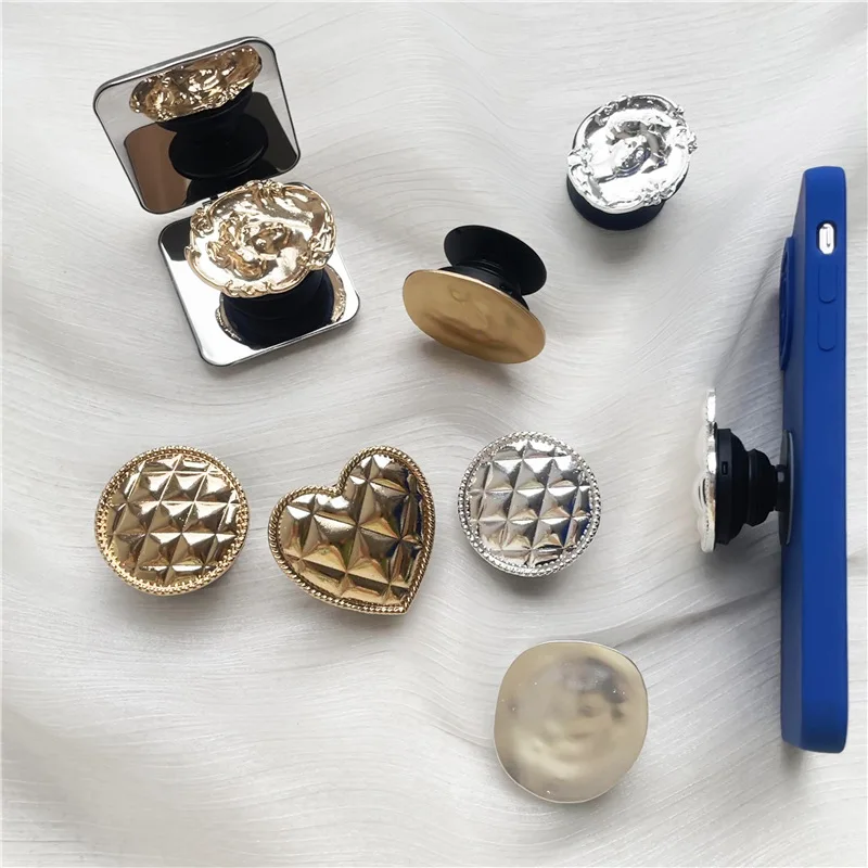 3D Гальванизированный металлический серебристый держатель-подставка для