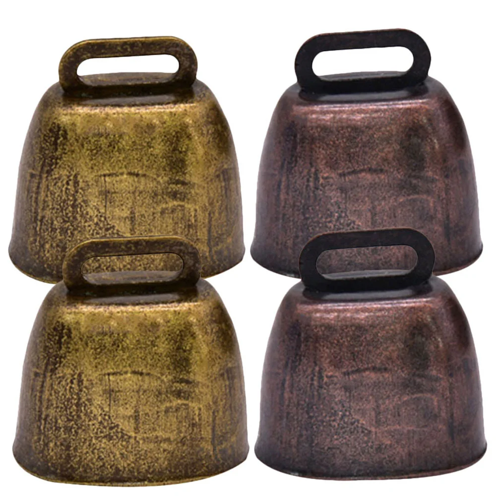 

Rustic Cow Bells Farm Animal Loud Metal Sheep Noise Makers Sporting Events Ringing Cowbell