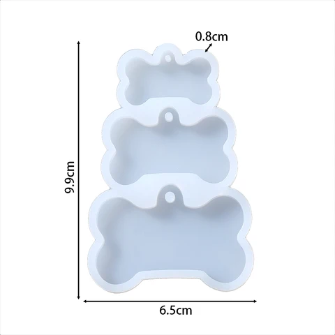 Силиконовая форма для собачьих бирок AGCFABS