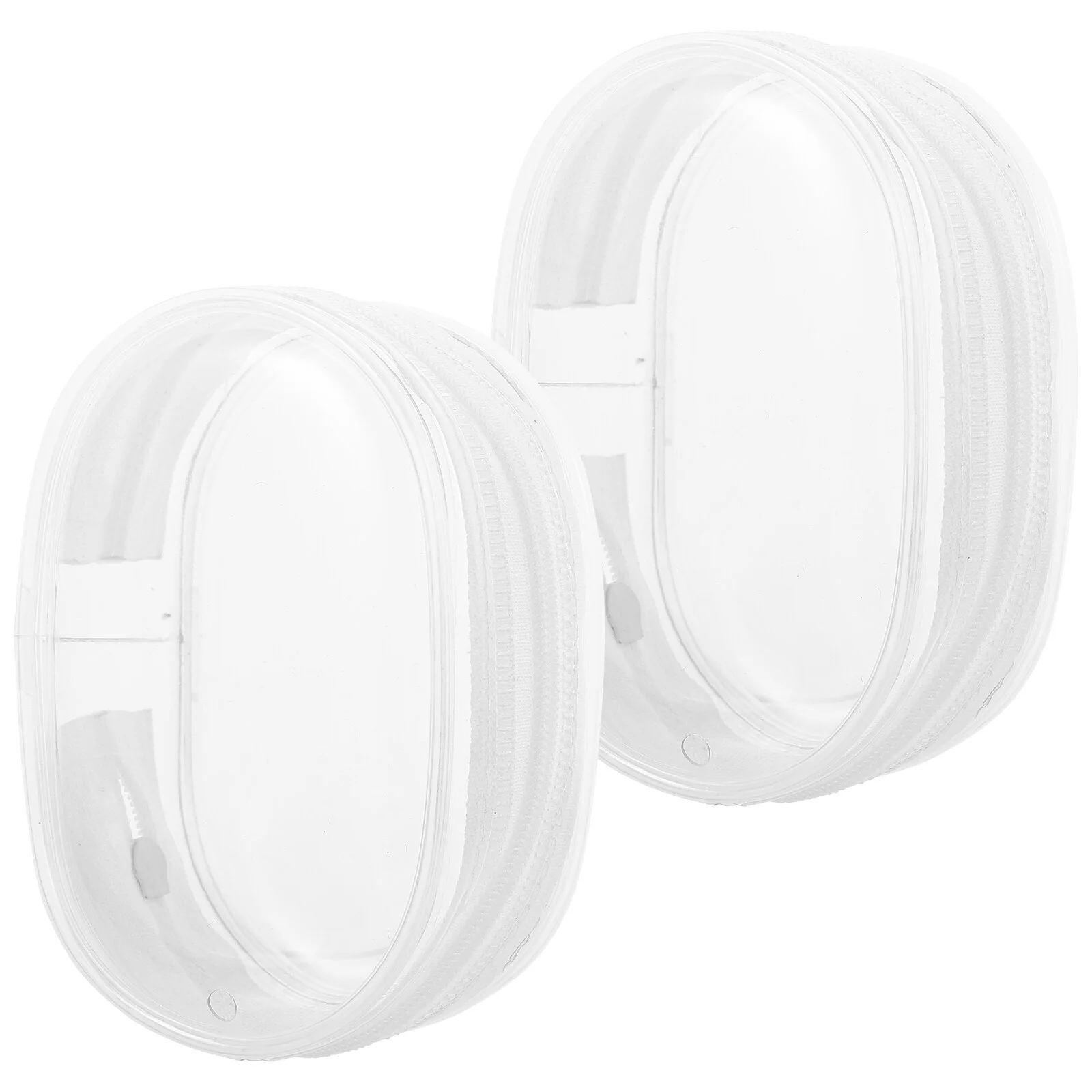 

2 шт., прозрачные Органайзеры для хранения, на молнии