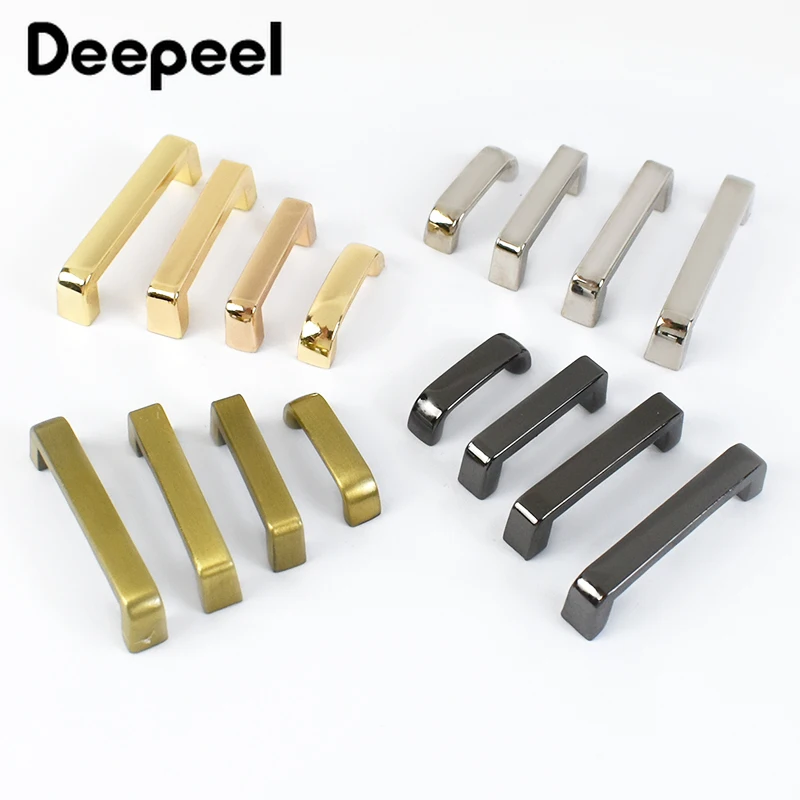 

10Pcs Deepeel 20/26/31/38mm Metal Buckles Fashion Arch Bridge Hanging Hooks Screw Connector for Bags Strap DIY Leather Crafts