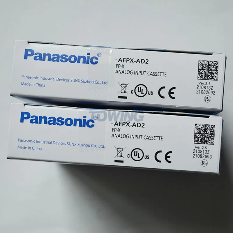 100% оригинальная кассета с аналоговым входом Pana-sonic FP-X AFPX-AD2 в наличии сейчас
