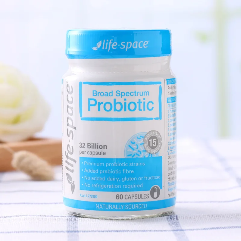 

Probiotics Broad Spectrum Adult Probiotic Capsules Gastrointestinal Maintenance Intestinal Maintenance 60 Capsules