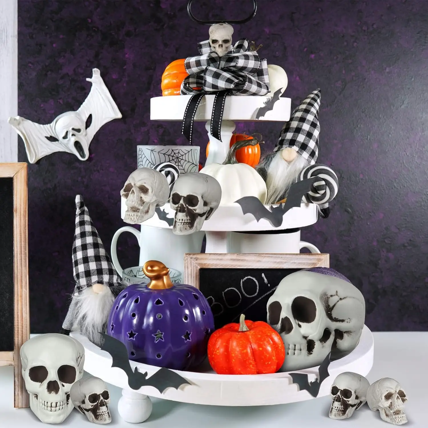 Сумка Setchaya на Хэллоуин с требованиями черепа и призраков для украшения комнаты