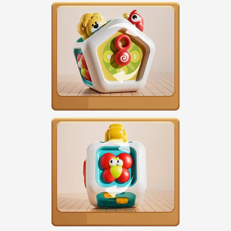 Развивающая игрушка Busy Ball Сенсорный Cube Подорожная обучающая Подорожные занятия
