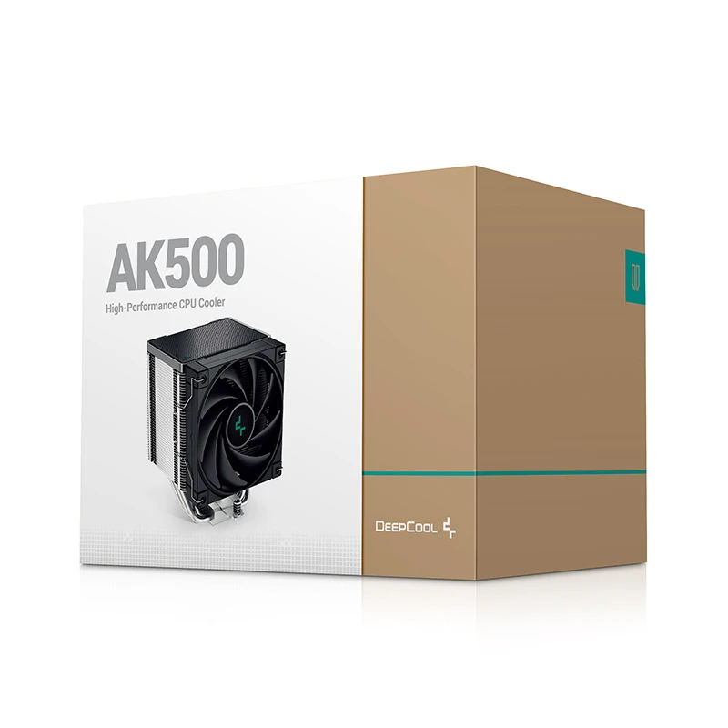 DEEPCOOL AK500 5 тепловых труб CPU охладитель воздуха FDB PWM тихий вентилятор для LGA1700 2066 2011