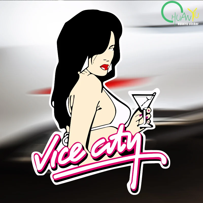 Gta Vice City Светоотражающие Автомобильные Наклейки Классические Тематические Для