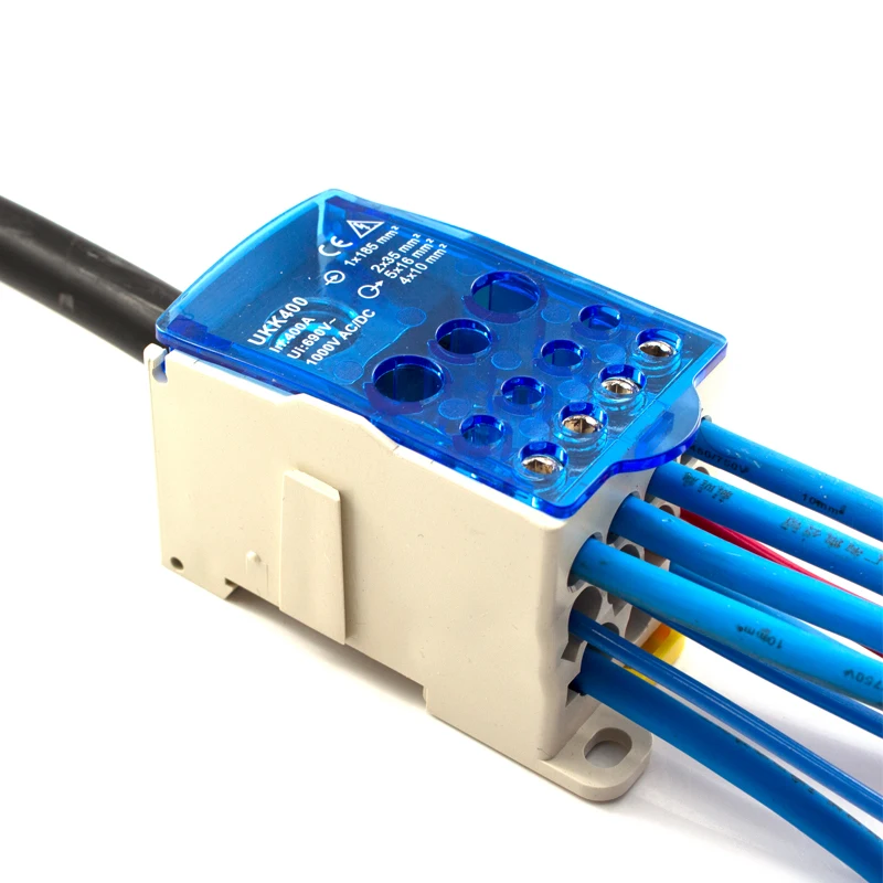 Клеммная колодка UKK 400A Din Rail универсальная водонепроницаемая |