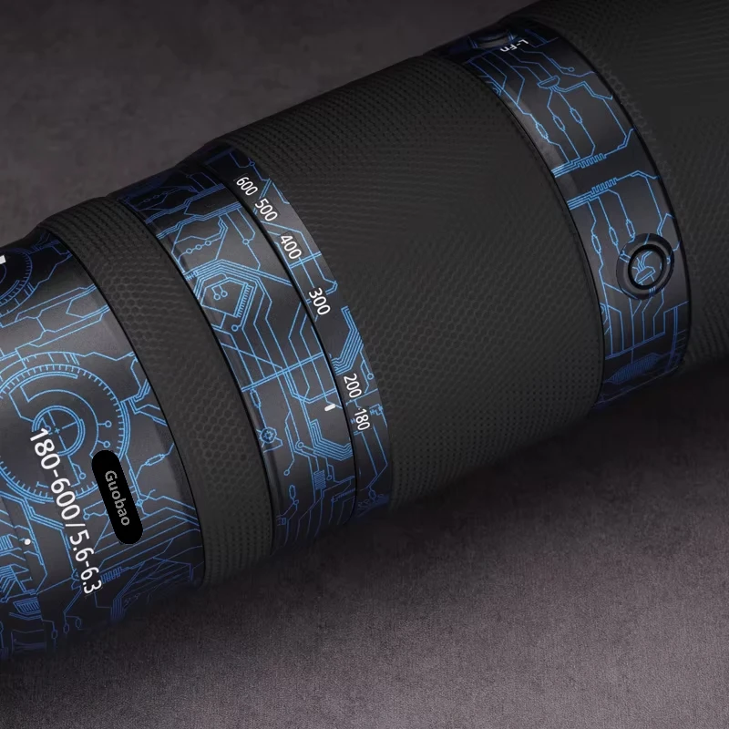 Наклейка-наклейка для объектива камеры Nikon Z 180-600 мм виниловая пленка покрытие NIKKOR