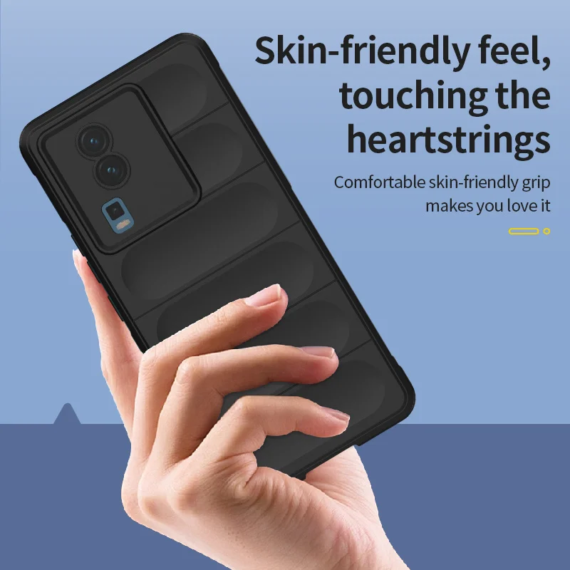 For IQOO Neo7 Case For IQOO Neo7 Cover Funda Shell Multicolor Soft Silicone TPU Protective Phone Bumper  IQOO Neo7
