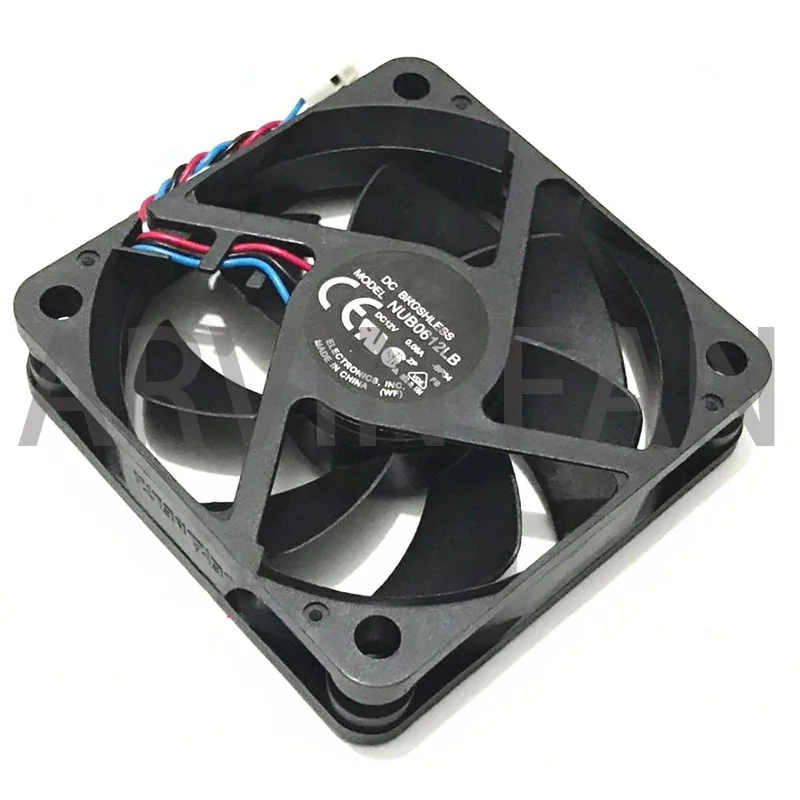 Оригинальный тихий малошумный кулер NUB0612LB BP34 DC 12V 0.08A 60x60x15 мм кулер для сервера