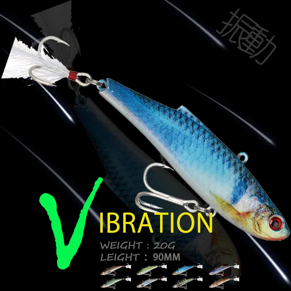 WALK FISH жесткая приманка ВИБ 1 шт. 90 мм 20 г Высококачественная бионическая