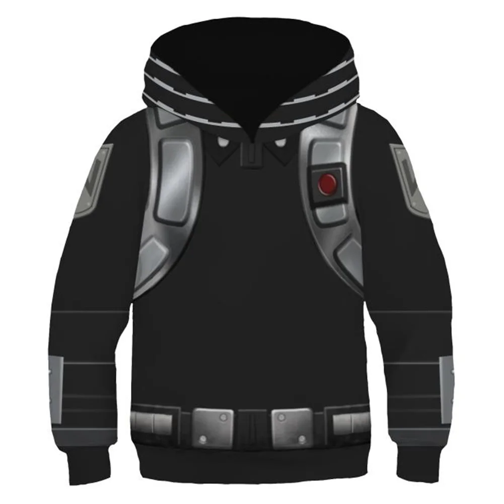 

My Hero Academia Todoroki Shoto Cosplay Hoodie 3D Printed Hooded Sweatshirt Kids Children Casual Pullover