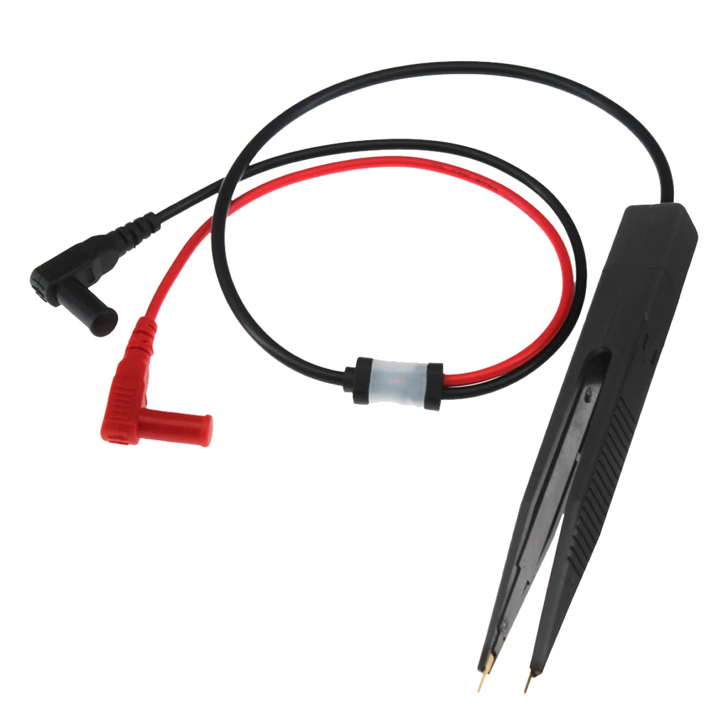 

SMD Chip Test Clip Meter Probe Multimeter Tweezer Capacitor Resistance