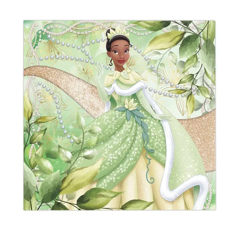 Принцесса Тиана украшение на день рождения одноразовая посуда чашки тарелки