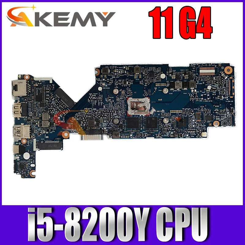 

Материнская плата AKEMY 6050A3018901-MB-A01 для ноутбука PROBOOK X360 11 G4, материнская плата с процессором i5-8200Y, протестирована полностью на 100% год