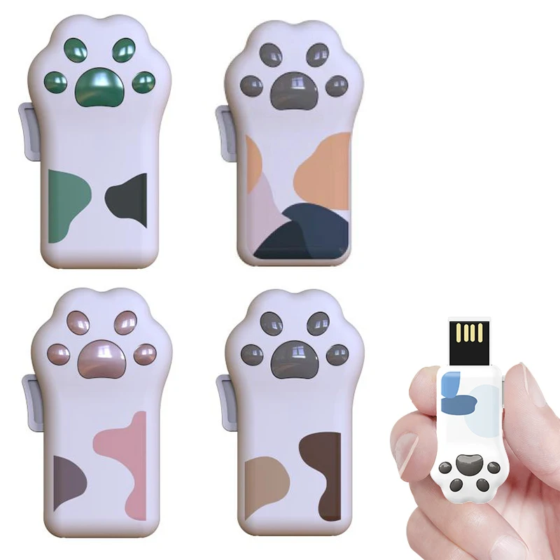 

Cartoon Cat Paw USB Flash Drive 64GB Cute Pen Drive 4GB 8GB 16GB cute pen drive 32G 64G 128G 256G Pendrive USB 2.0 Memory Stick