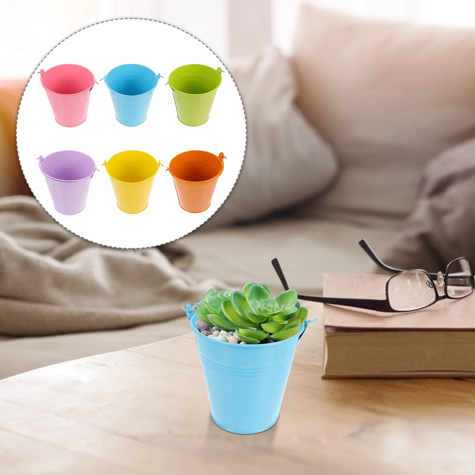 

Мини-ведро, маленькие быстрое цветочное расположение, сухие контейнеры, железные ведра