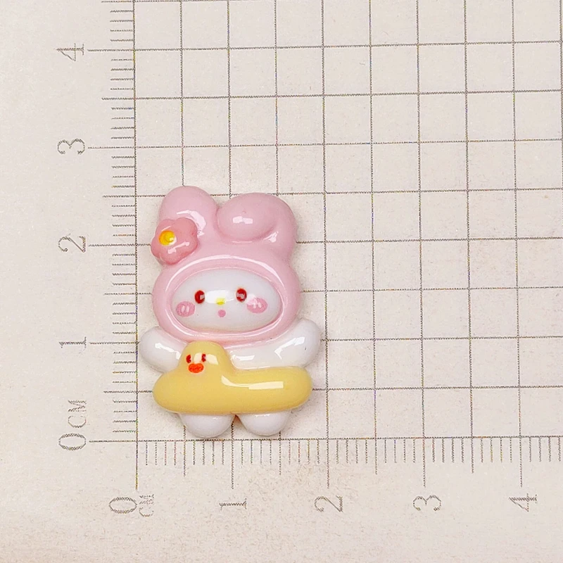 10 шт. новые милые Мультяшные животные котенок круг для плавания серия из смолы