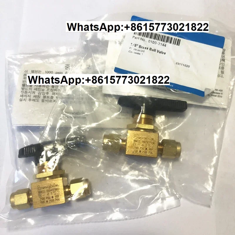 Ag-ilent 1/8 &quotпереключающий клапан латунный шаровой медный двухходовой 0100-2144 (1 шт.)