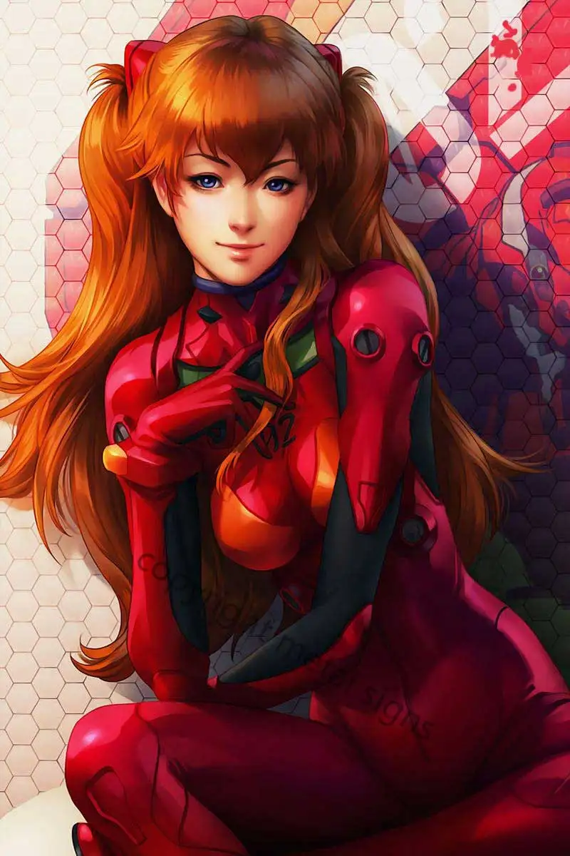 

Жестяная вывеска Asuka Langley, оловянные пластины, декор для стен, декор комнаты, ретро, винтажная неоновая вывеска для кафе, паба, дома, клуба, муж...