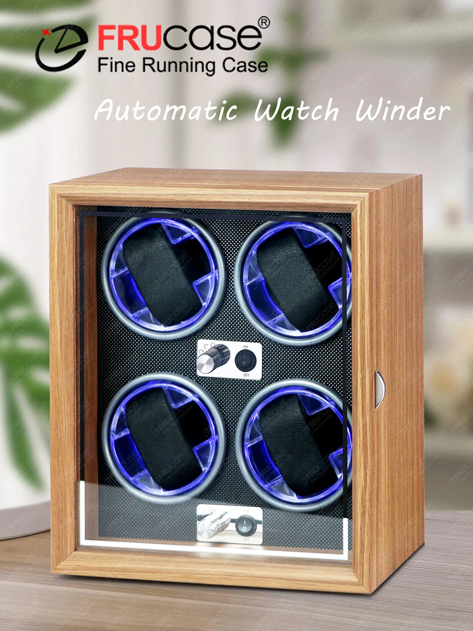 [Newly Upgraded] FRUCASE Watch Winder for automatic watches 4 Rolex watch box automatic winder