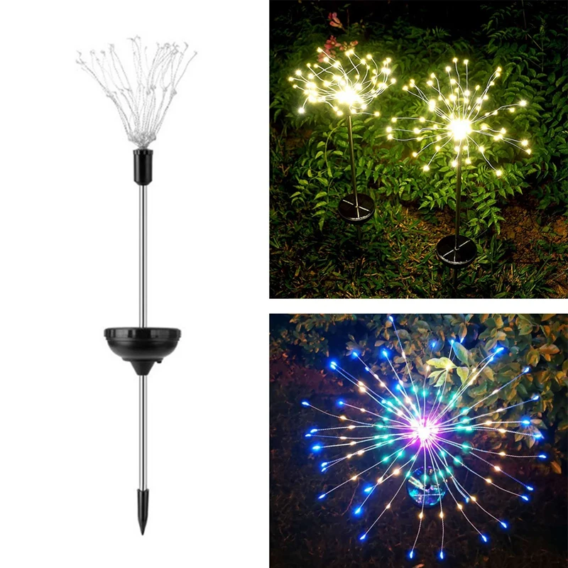 

Waterproof Solar Firework Light LED Outdoor Garden Decorative Lights String Fairy Lighting Light