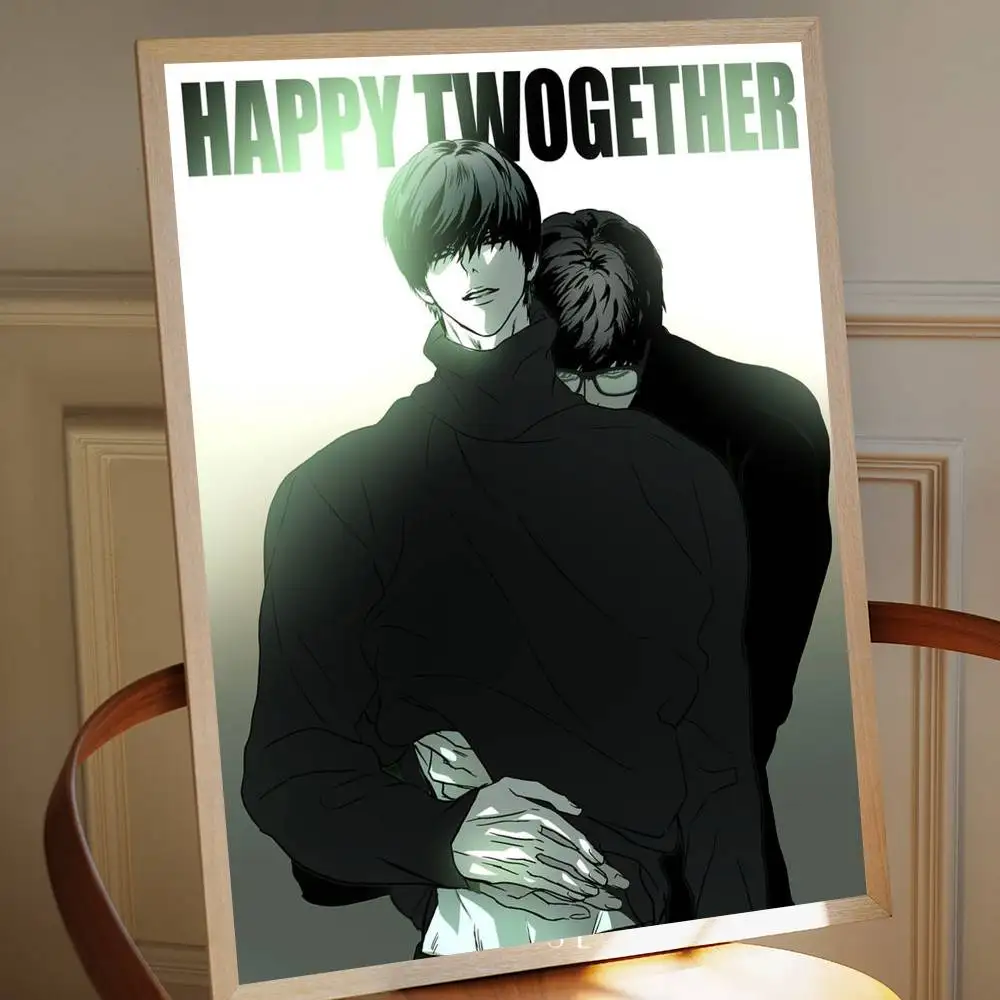 

Happy Twogether аниме наклейки Potdemiel