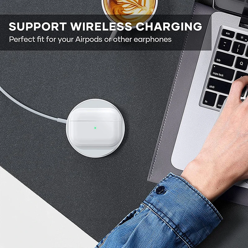 Portable Magnetic 3 in 1 Wireless Charger Base QI 15W Fast Charging Magnet Adsorption Pad For Iphone 13/12/iwatch 6/7/Airpods | Мобильные
