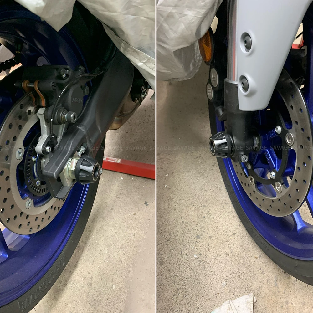 Задняя передняя ось ползунок вилки для YAMAHA MT09 FZ09 FJ09 трассировщик 900 900GT 2018-2021