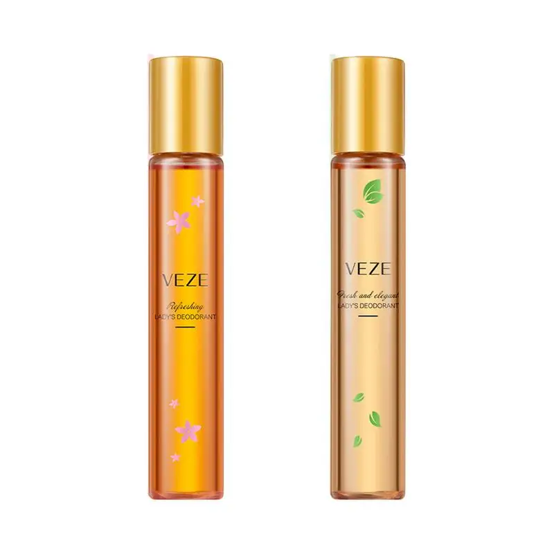 

Portable Mini Refillable Perfume Refreshing Roll-On Deodorant Soothing Energizing Body Fresh Protection Against Underarm Wetness