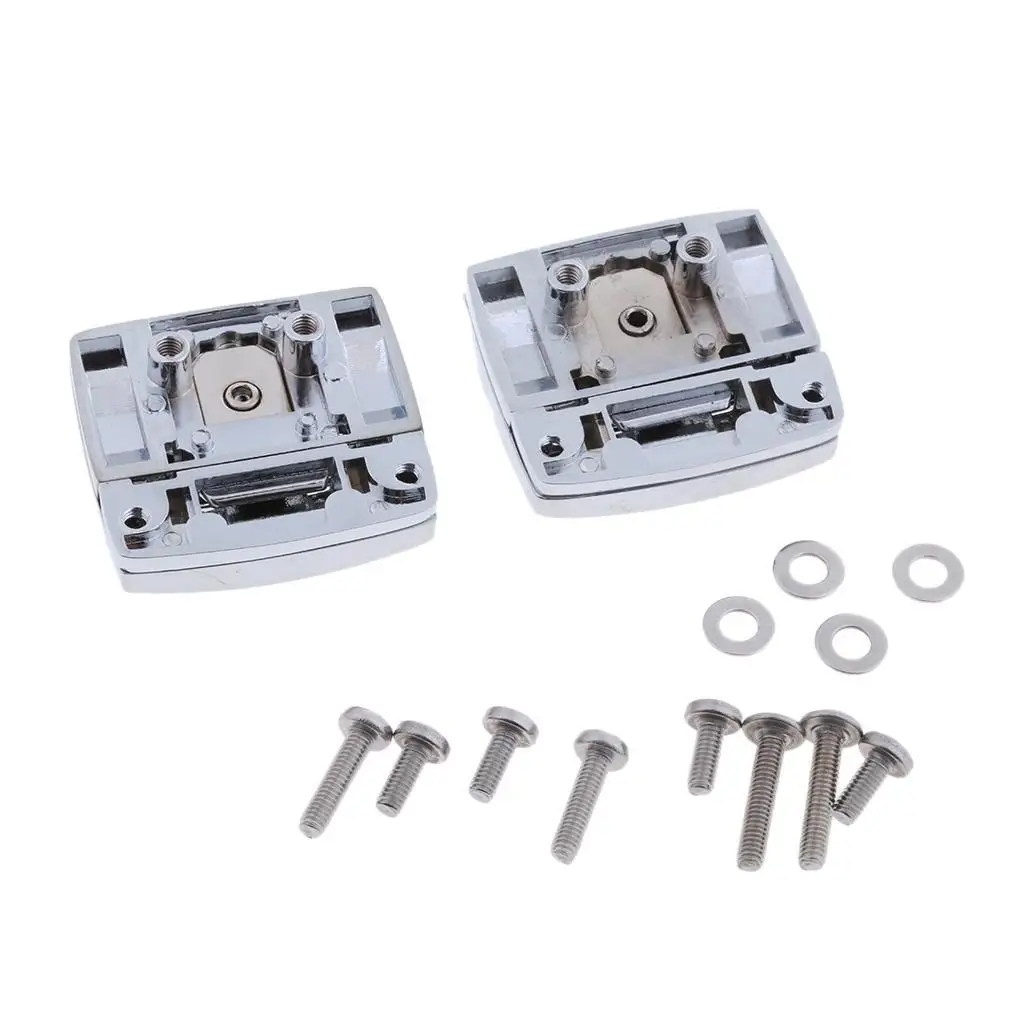 

Chrome Tour Pack Pak Latches For Harley Touring Classic Electra Glide 80-13