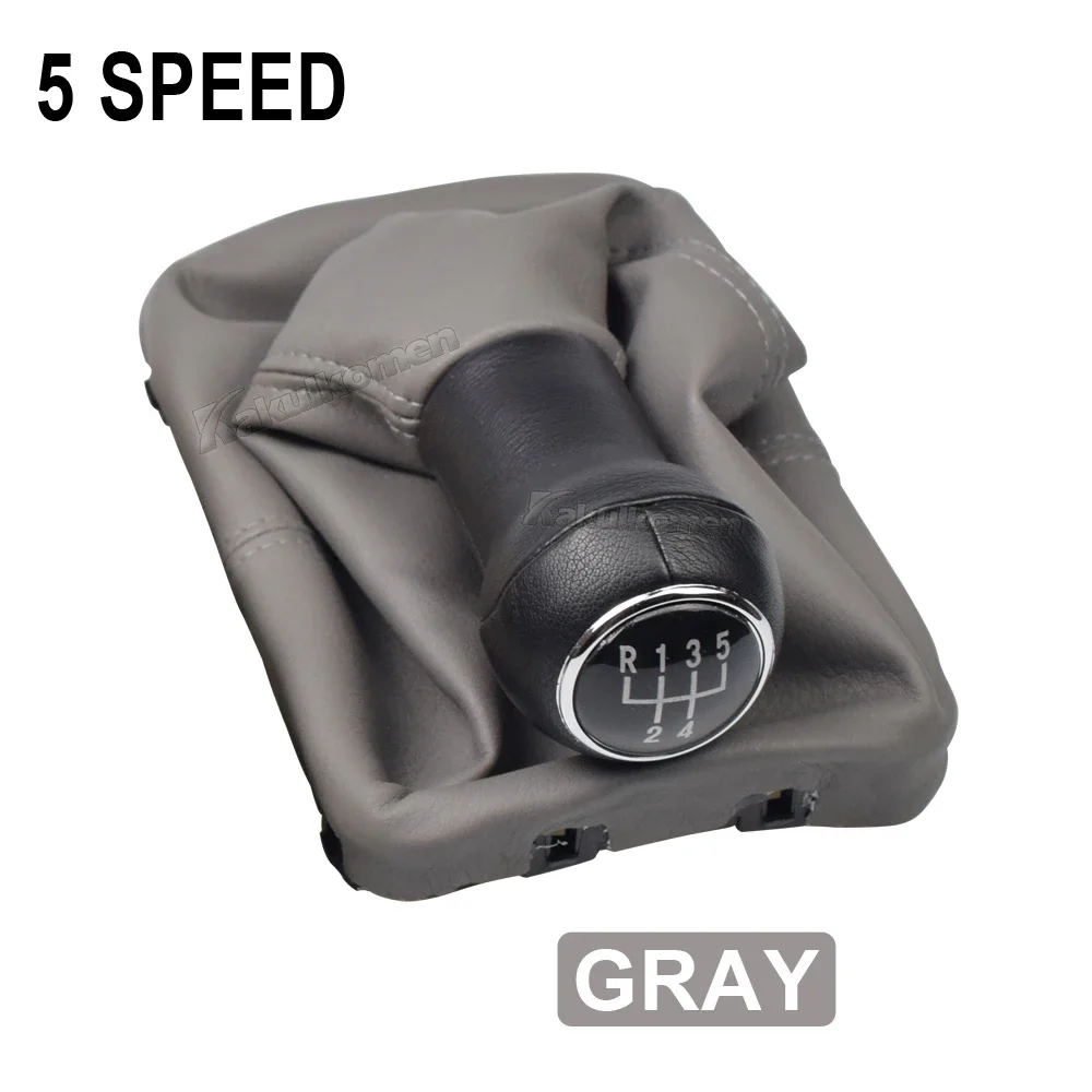 

Для VW Beetle 1998 1999 2000 2001 2002 2003 2004 2005 2006 2007 2008 2009 2010 Новая 5-скоростная ручка переключения передач, кожаный багажник