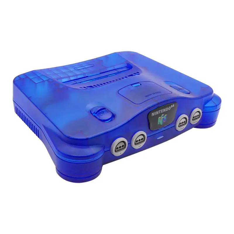 

For N64 Game Host Replacement Plastic Shell Translucent Case Compatible Nintendo N64 Retro Video Game Console Transparent Box