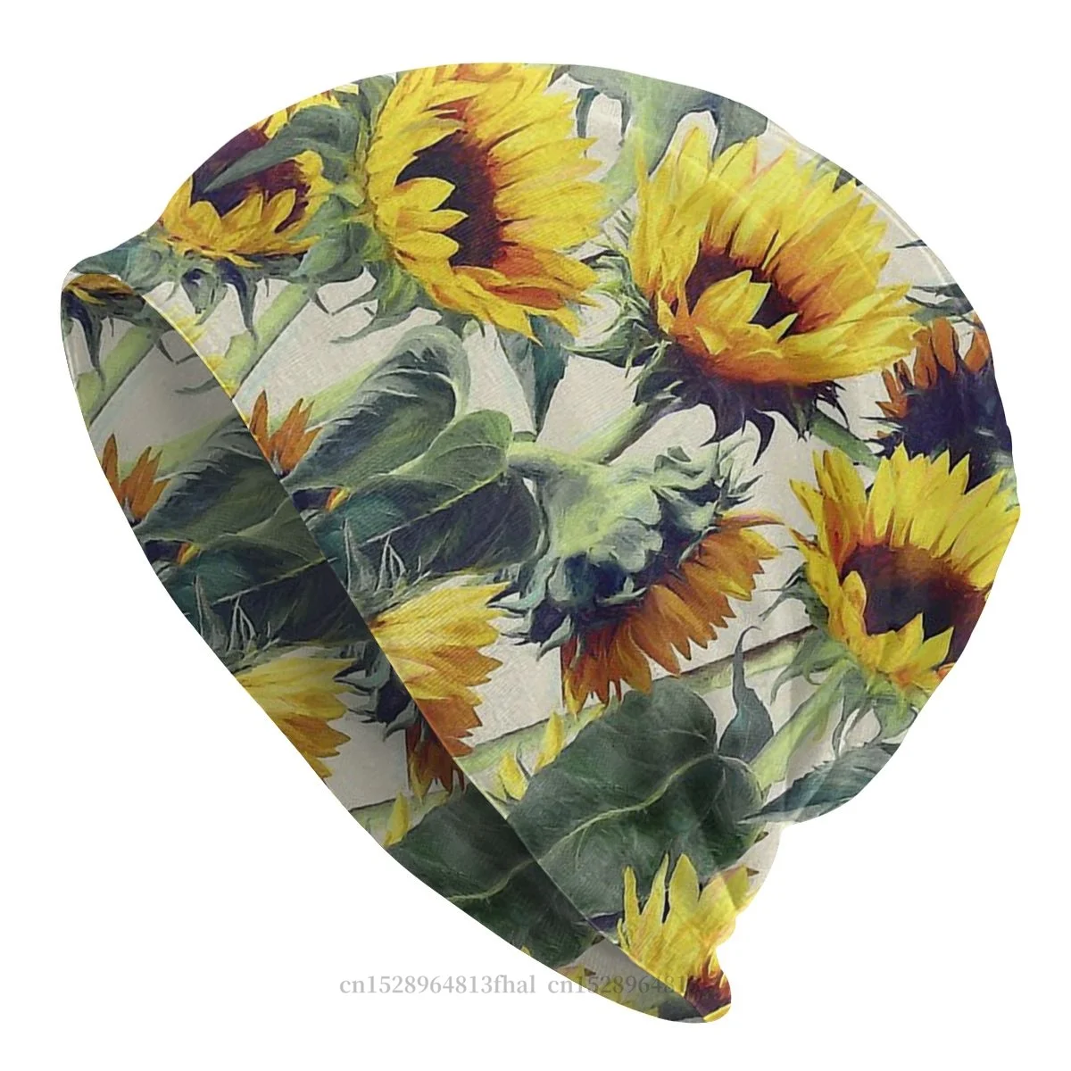 

Bonnet Hats Men Women's Sunflowers Forever Winter Warm Cap Hip Hop Skullies Beanies Caps