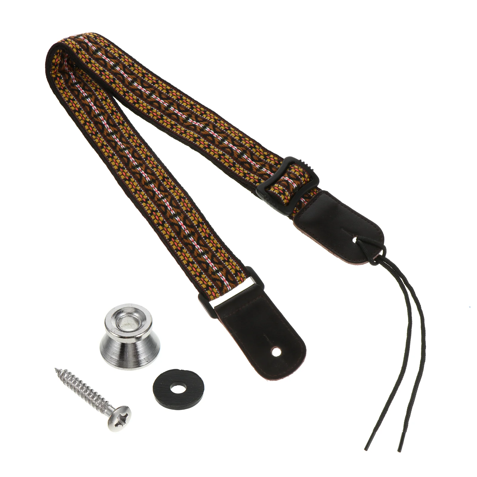 

Ukulele Strap Ethnic Style Replacement Guitar Sling Belt Neck Hanging Belt