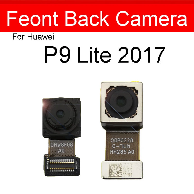 Front Rear Camera Module For Huawei P9 Plus Lite Mini 2017 Main Back Big Facing Small Flex Cable Replacement | Мобильные телефоны и