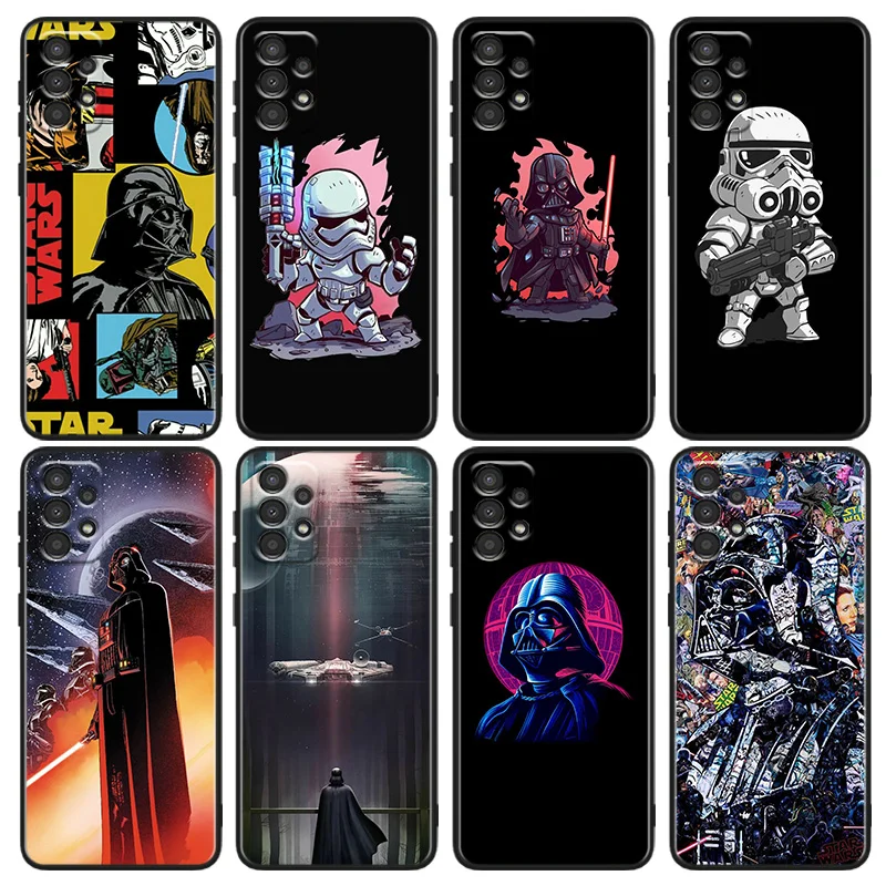 

Disney Star Wars For Samsung A91 A81 A73 A72 A71 A54 A53 A52S A51 A42 A41 A34 A33 A21 A31 A23 lite Black Cover