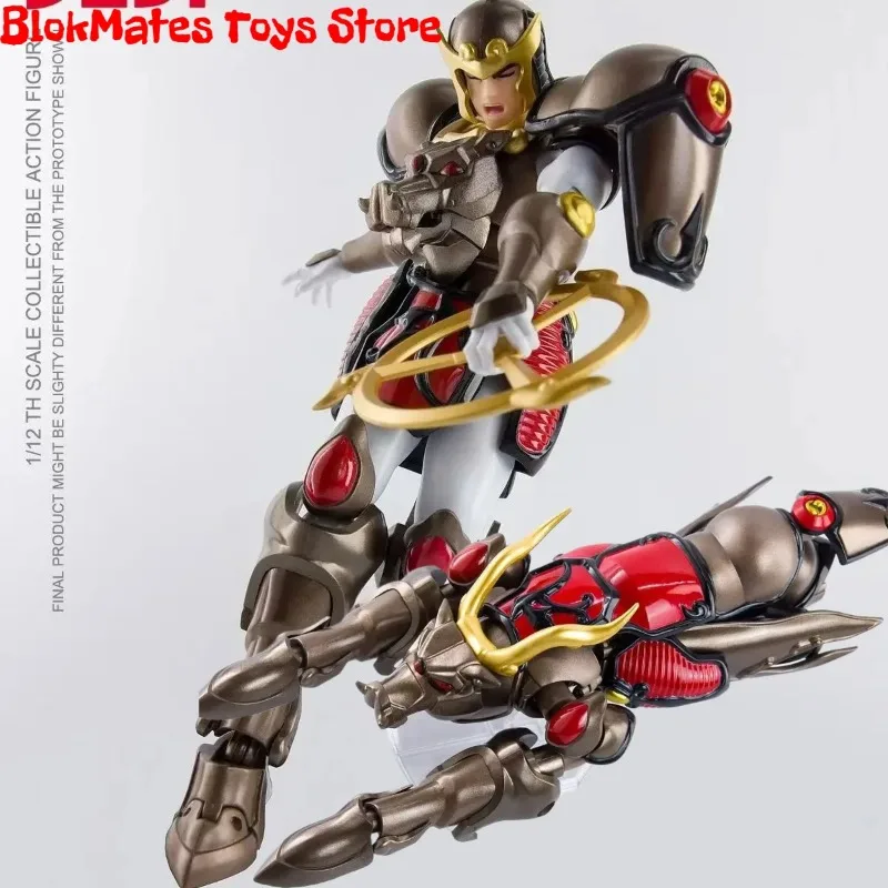Фото В наличии: Коллекционная модель фигурки GT Dasin Tenkuu Senki Shurato King Dappa Kuya Metal Shakti Armor с Буффало Хачибушу №2