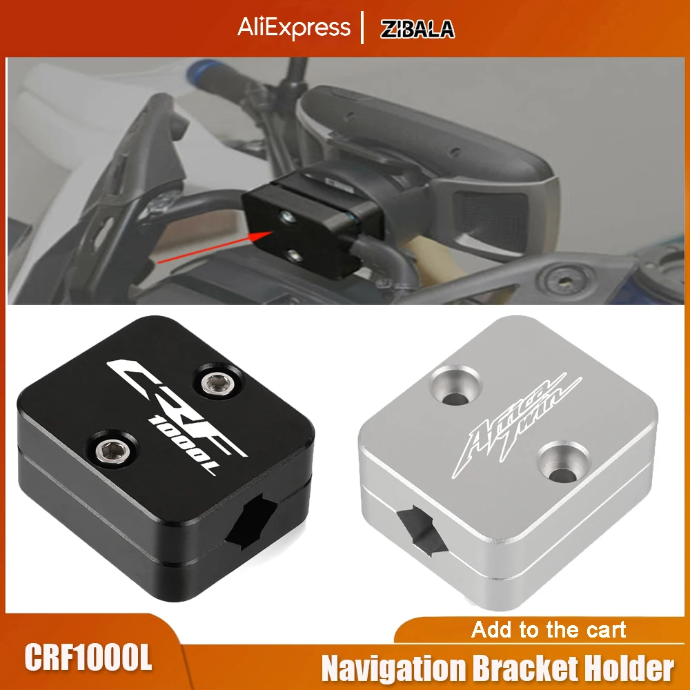 

Motorcycle Black Phone GPS Navigation Holder Mount Bracket 12mm/16mm For BMW R1200GS LC ADV R1250GS S1000XR CRF1000L