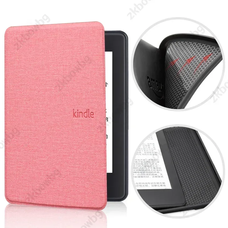 Смарт-чехол для всех новых Kindle Basic 11th 2024 Release RS23CV 6 дюймов 2022 11th 6 дюймов C2V2L3 Ebook Soft TPU Back Wake Sleep Cover (art.: 3920d2efcced4) - 3920d2efcced4