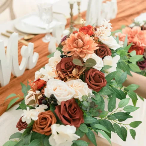 Наружная Свадебная Роза искусственный цветок арка рамка украшение на день